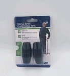Drive Cane Tips 1/2" Metal Reinforced 4 Ct Black (rtl 10320BKB). Fixed Price $12.95.