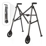 Folding Mobility Aid 2 Wheel Walker Lightweight Disability Device Stander Space. Fixed Price $154.99.