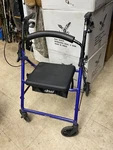 Drive 1 Ea R726BL Aluminum Rollator With Fold And Removable Back Support. Fixed Price $65.54.