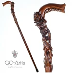 Rose Flower Wooden Cane Walking Stick Staff Hand Carved For Women Ladies Support. Fixed Price $169.20.