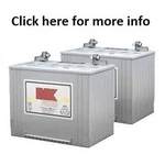 Mk Battery M24 Sld Gel 12 Volt - 74AH X (pair). Fixed Price $880.00.