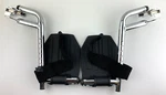 Swing-away Footrests For Wheelchair W/metal Drive Stdsf-tf. Fixed Price $40.00.