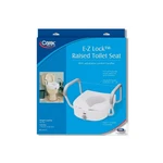 Carex E-z Lock White Elevated Toilet Seat 5 In 22 FGB30300 0000. Fixed Price $53.95.