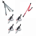 Silverseries Retractors W/shoulder & Lap Belt Amf Bruns. Fixed Price $635.00.