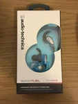 Audio-technica ATH-CKX5 Sonicfuel In-ear Earbuds 8.8MM Rotating Tip Blue/black. Fixed Price $19.99.