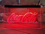 Coca Cola Led Neon Light Sign Man Cave Home Cafe Bar Collectable Wall Art Cor. Fixed Price $32.61.