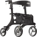 Drive Medical RTL10266CF Nitro Elite Foldable Rollator Walker With Seat Black. Fixed Price $739.00.