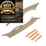 Hqpasfy Pillar Interior Trim Grab Left Right Driver Passenger Side, Beige. Fixed Price $88.34.