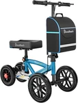 All Terrain Knee Scooter Foldable Walker With Disc Brake. Fixed Price $105.00.