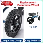 Knee Walker 12 Inch Pneumatic Wheel For All Terrain Rover - Scooter. Fixed Price $62.78.