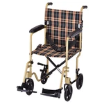 Nova Medical Lightweight Transport Chair 19" Swing Away Footrest Champagne 329CP. Fixed Price $249.95.