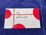 Philosophy Amazing Grace 3-PIECE Gift Set 6 Oz Lotion, 2 Perfume, Sleep Mask. Fixed Price $34.95.