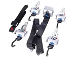 Q'straint Q-8200-A-L/QRT Standard Retractor Kit W/l-track Fittings. Fixed Price $500.00.