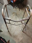 Medline Guardian Signature Easy Care Folding Walker. Fixed Price $11.00.