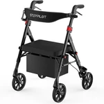 Rollator Walkers With Seat, 500 Lbs Weight Capacity & Reinforce. Fixed Price $150.00.