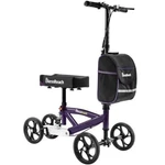 Blessreach Knee Scooter Steerable Walker W/ Brakes Adjustable WB2202. Fixed Price $69.03.