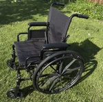 Karman Healthcare 802-DY Ultra Lightweight Wheelchair. Fixed Price $185.00.