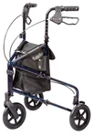 Carex Trio Wheel Rollator Walker Height Adjustable FGA33300 Blue. Fixed Price $154.99.