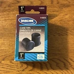Invacare Lightweight Rubber Cane Tip 1 Black Model 40850 Mpn. Fixed Price $10.75.