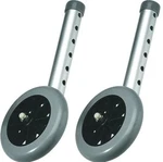 2 Walker Wheels 5" With Leg Extension Carex A835/36 Universal Adjustable Folding. Fixed Price $24.99.