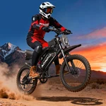 Electric Dirt For Adults Motorcycle Peak 2000W All Terrain Tire Ebike. Fixed Price $895.00.