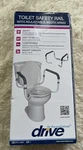 Drive Medical RTL12087 Toilet Safety Rail Aluminum - White. Fixed Price $30.00.