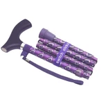 Switch Sticks Viking Print Aluminum Folding Cane 32 To 37 Inch Height. Fixed Price $25.05.