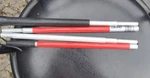 Blind Cane Folding Reflector Walking Stick Wrist Strap 10352-1 By Drive Medical. Fixed Price $19.00.