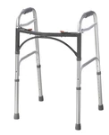 Drive Medical Deluxe 2-BUTTON Folding Adult Walker Lightweight New Sealed Box. Fixed Price $26.95.