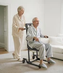 Vocic Movable Electric Chair Lift Stand From Floor Aid, 4-WHEEL, 350LBS Cap AX35. Fixed Price $459.99.