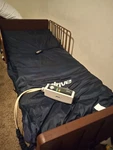 Drive Medical Hospital Bed Hand Crank With Air To Help Alternate The Patient. Fixed Price $500.00.