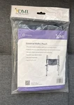 Dmi Universal Walker Wheelchair Navy Denim Pouch 9-1/2 X 13 W/ Pockets. Fixed Price $15.00.