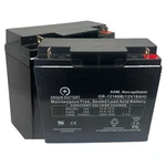 Invacare At'm Qt Mobility Scooter Battery Kit 12V 18AH Deep Cycle Replacement. Fixed Price $124.95.