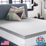 Lucid 3 Inch Ventilated Bamboo Charcoal Memory Foam Mattress Topper Certipur-us. Fixed Price $170.98.