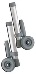 Walker Glide Brakes W/ 3" Wheels Fits 1" Tubing, 300 Lb Capacity (pair). Fixed Price $59.99.