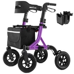 Rollator Walker For Seniors, Foldable All Terrain Rolling With Seat, A.... Fixed Price $220.76.