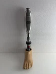 Ottobock 3R60 Prosthetic Knee With 1C61 Triton Vertical Shock Left Foot. Fixed Price $1500.00.