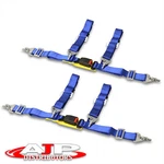 X2 2" 4PT Drift Racing Quick Release Adjustable Seat Belt Harness Straps Blue. Fixed Price $20.99.
