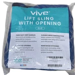 Vive Health Patient Lift Sling With Opening Blue - Durable Mesh, 400 Lbs. Fixed Price $34.00.