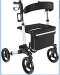 Flash Furniture Hercules Adjustable Height Folding Rollator Walker 360 Swivel. Fixed Price $184.99.