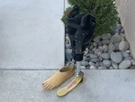 Ability Dynamics Rush 81 Foot Size 29 Cat 5 Prosthetic Knee Carbon Fiber. Fixed Price $699.99.