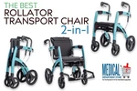 Rollz MOTION2 Rollator & Transport Chair In One,i. Fixed Price $1399.00.