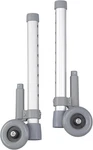 Drive Medical 10106 Rear Glide Walker Brakes With Wheel, Gray. Fixed Price $46.43.