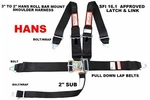 Head & Neck Restraint 3" Seat Belt Sfi 16.1 Racing 5 Point Racerdirect Black. Fixed Price $123.99.