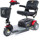 Buzzaround Ex 3-WHEEL Heavy Duty Long Range Travel Scooter, Red, 20-INCH Seat. Fixed Price $1887.00.