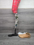 Prosthetic Leg Left 5 Bar Pneumatic Knee Bulldog TCA-1S Makstride Foot. Fixed Price $999.99.