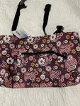 Rms Royal Medical Solutions Walker Rollator Bag Burgandy Floral 17 X 10. Fixed Price $16.00.