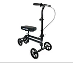 Kneerover Economy Scooter Steerable Walker Medical Crutch Black. Fixed Price $132.99.