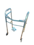 Medline Guardian Easy Care Folding Walker W/ 5" Wheels Adult New. Fixed Price $45.00.