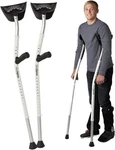 Ultra A300 Universal Crutches Comfortable Ergonomic 300LBS Max White 4'9"- 6'4". Fixed Price $242.74.